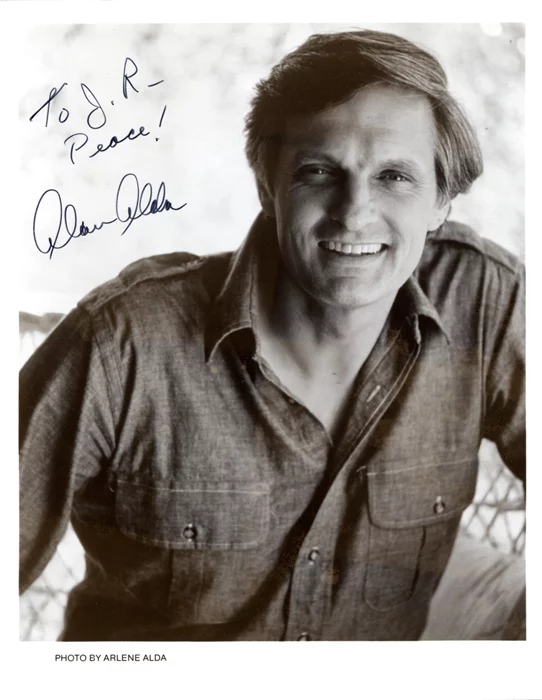 Alan Alda autograph