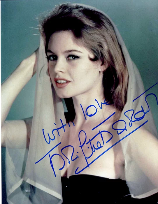 Brigitte Bardot autograph