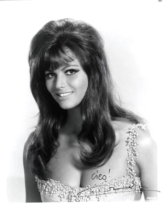 Claudia Cardinale autograph