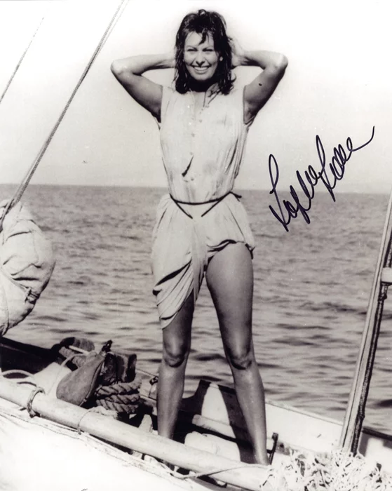 Sophia Loren autograph