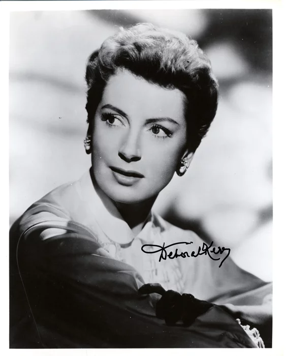 Deborah Kerr autograph