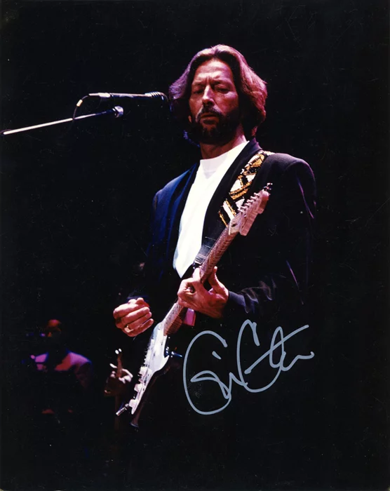 Eric Clapton autograph