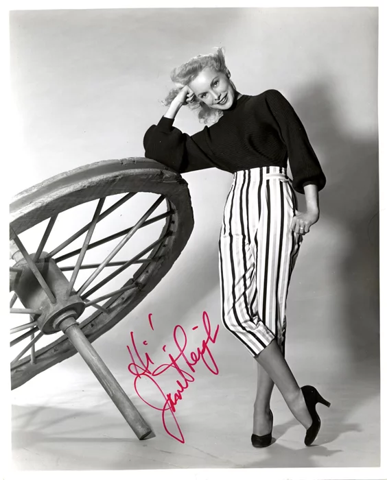 Janet Leigh autograph