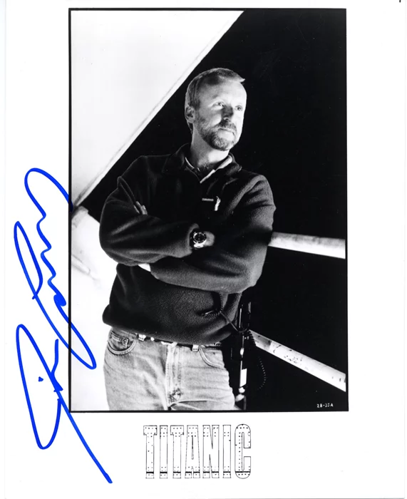 James Cameron autograph