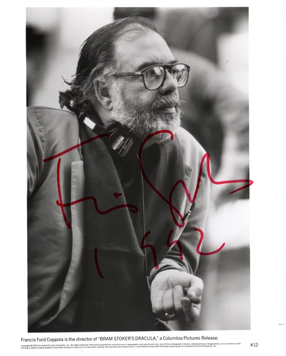 Francis Ford Coppola autograph