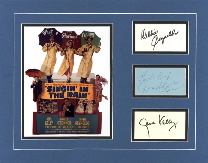 Singin' In The Rain autograph