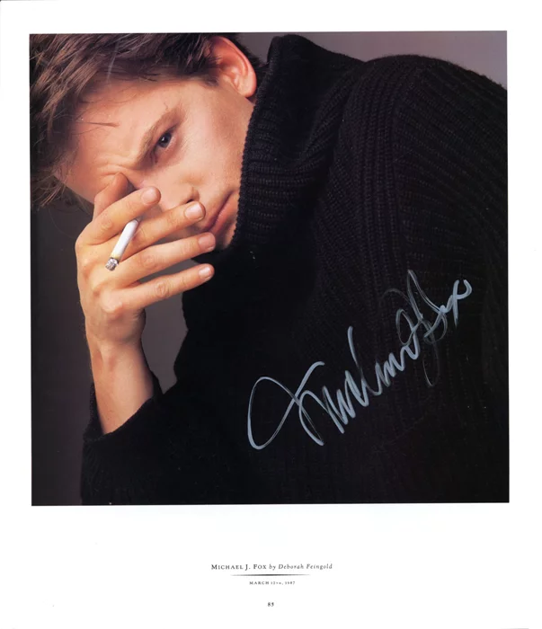Michael J. Fox autograph