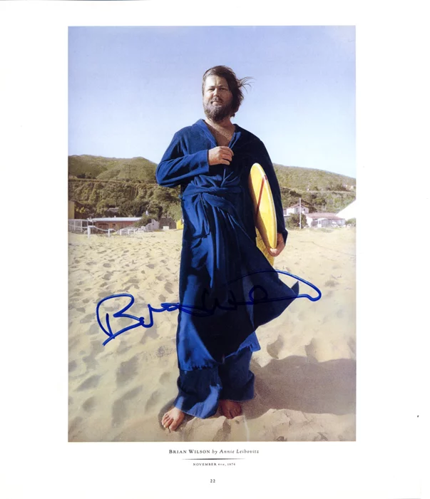 Brian Wilson autograph