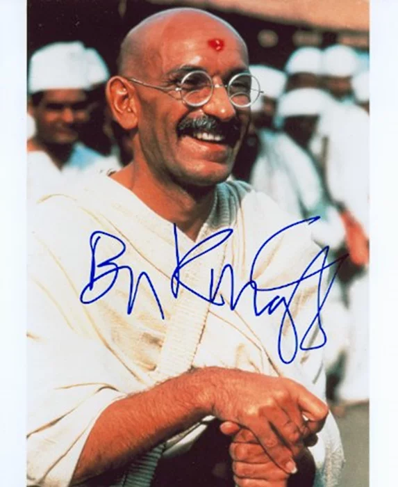 Ben Kingsley autograph