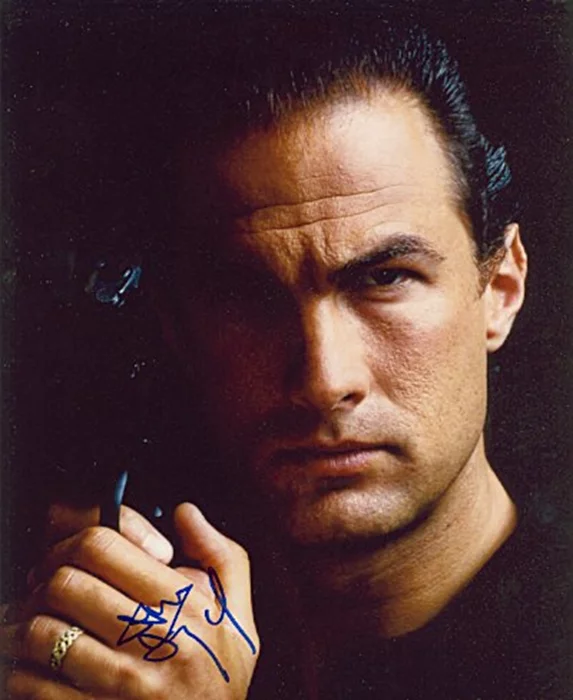 Steven Seagal autograph