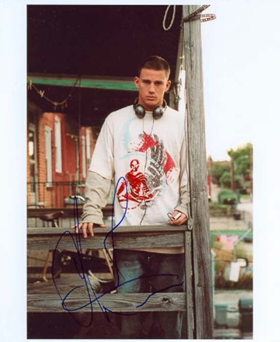 Channing Tatum autograph