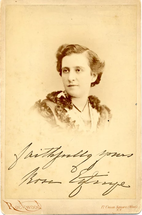 Rose Eytinge autograph