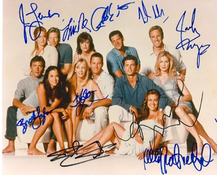 Melrose Place autograph