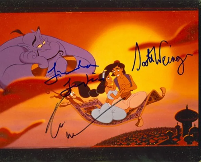 Disney's Aladdin autograph