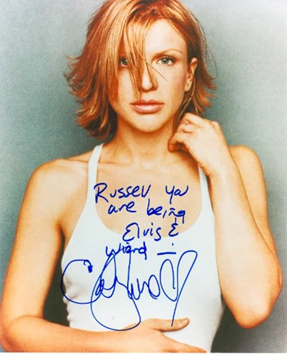 Courtney Love autograph