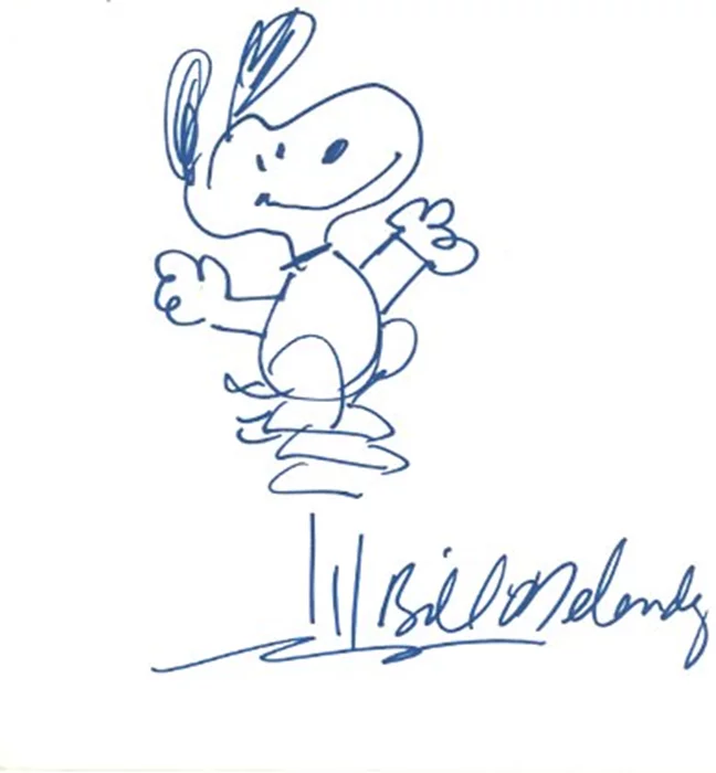 Bill Melendez autograph