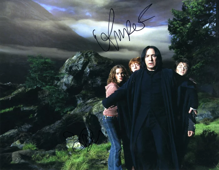 Harry Potter and the Prisoner of Azkaban autograph