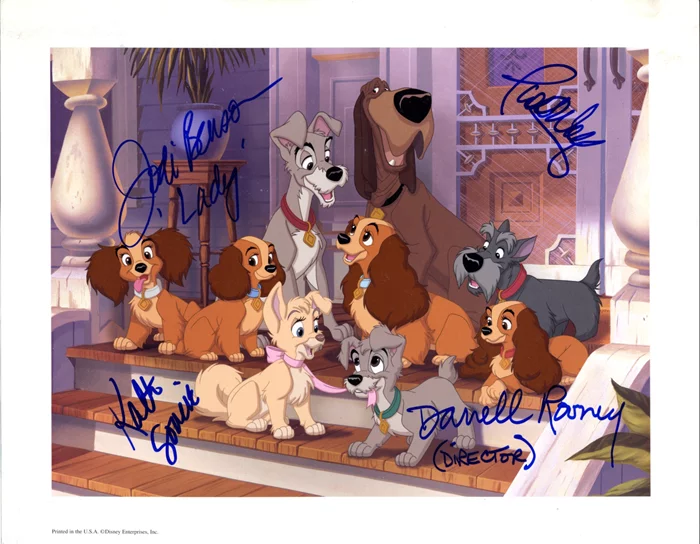 Lady and the Tramp II autograph
