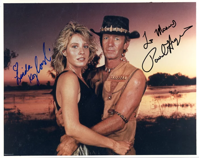 Crocodile Dundee autograph