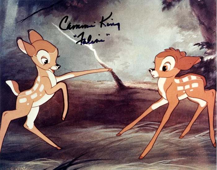 Cammie King autograph