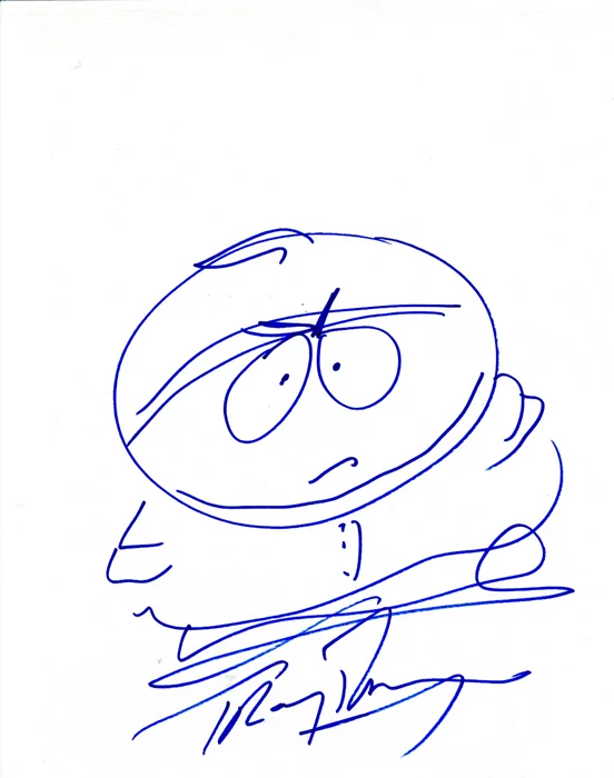 Trey Parker autograph