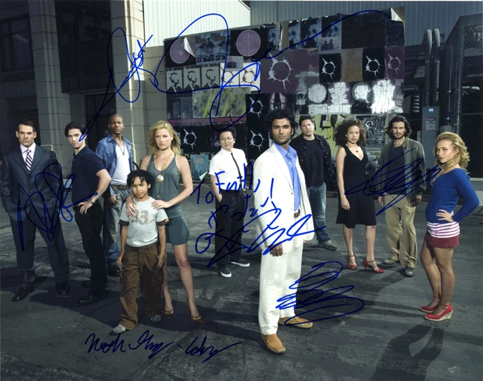 Heroes autograph