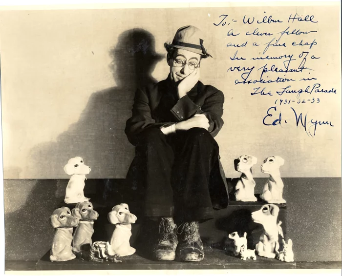 Ed Wynn autograph