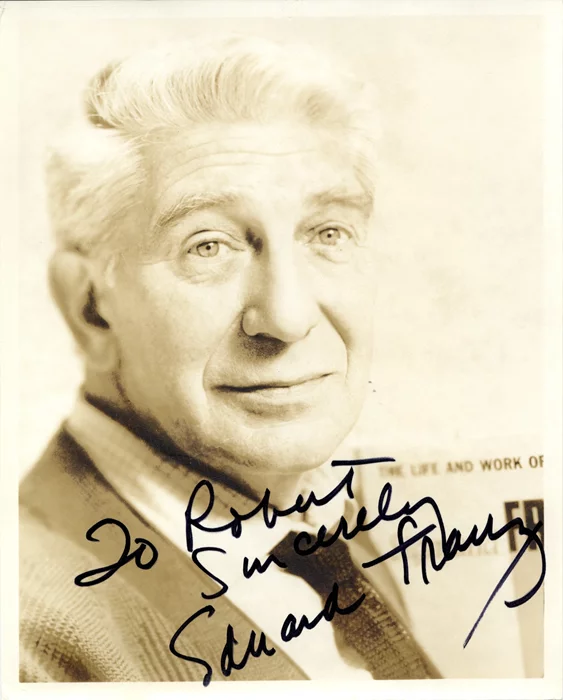 Eduard Franz autograph