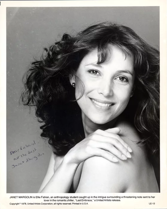 Janet Margolin autograph