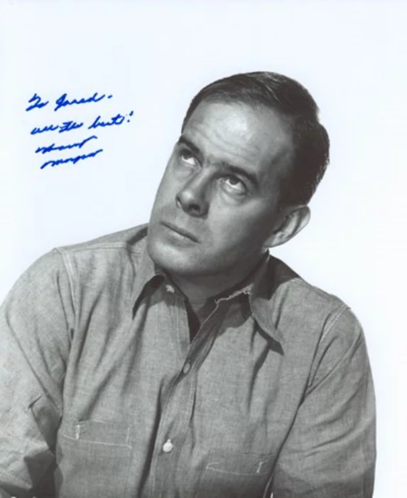 Harry Morgan autograph