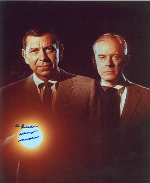 Harry Morgan autograph