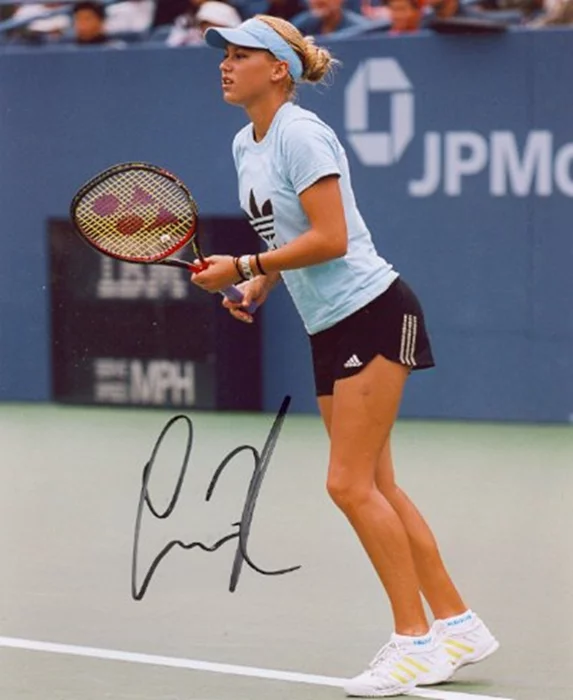 Anna Kournikova autograph