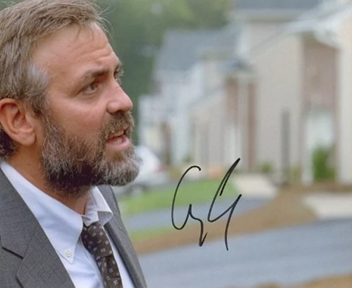 George Clooney autograph