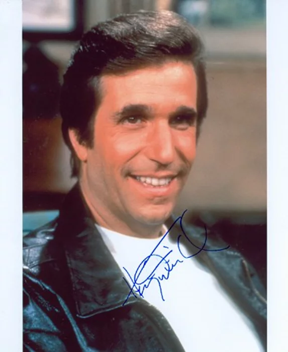 Henry Winkler autograph