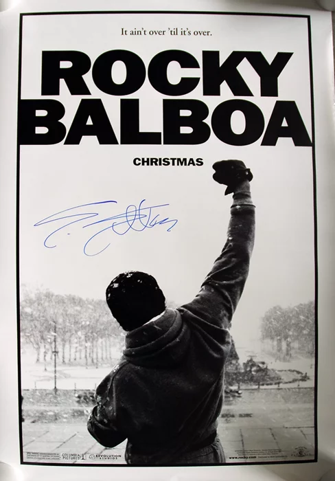 Rocky Balboa autograph