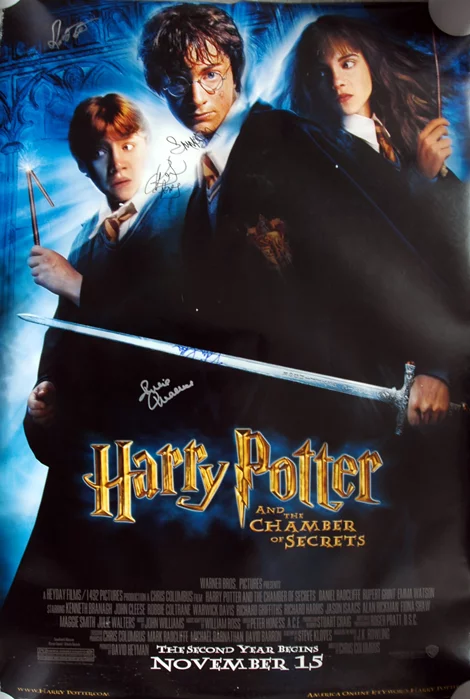 Harry Potter and the Chamber of Secrets  autograph