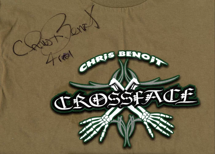 Chris Benoit autograph