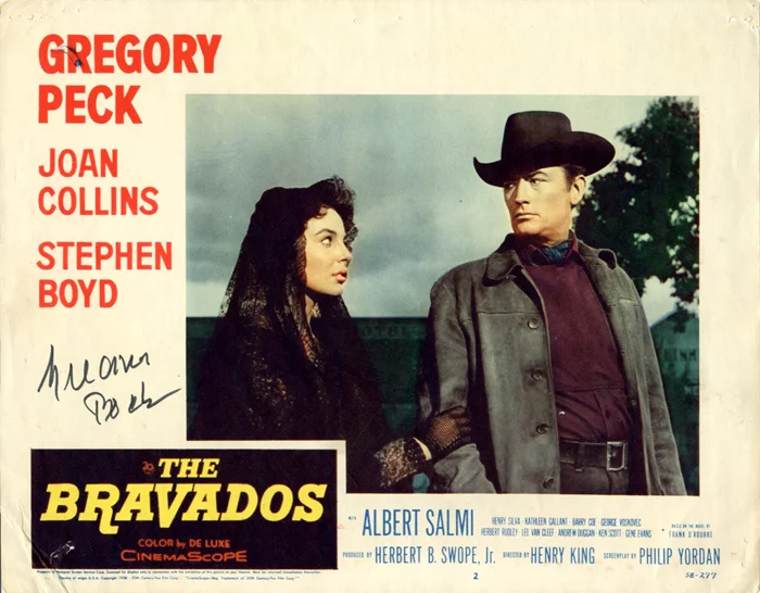 Gregory Peck autograph