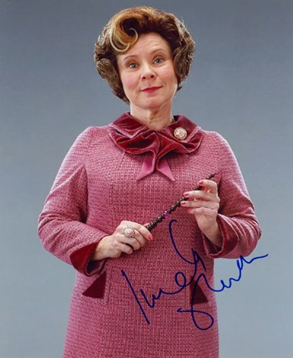 Imelda Staunton autograph