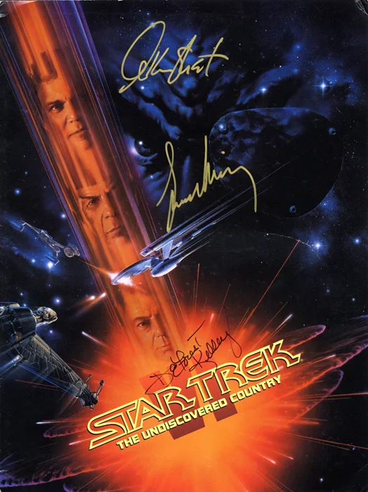 Star Trek VI: The Undiscovered Country autograph