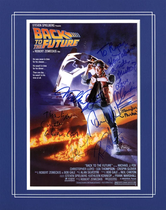 Back to the Future autograph