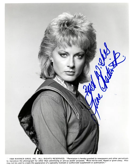 June Chadwick autograph
