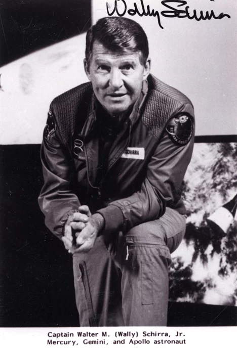 Wally Schirra autograph