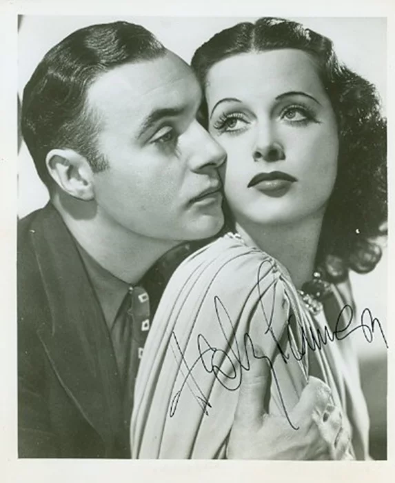 Hedy LaMarr autograph