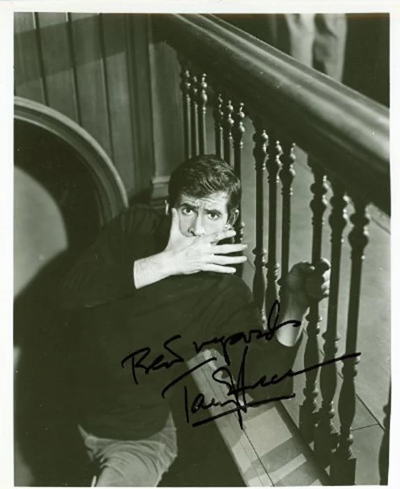 Anthony Perkins autograph