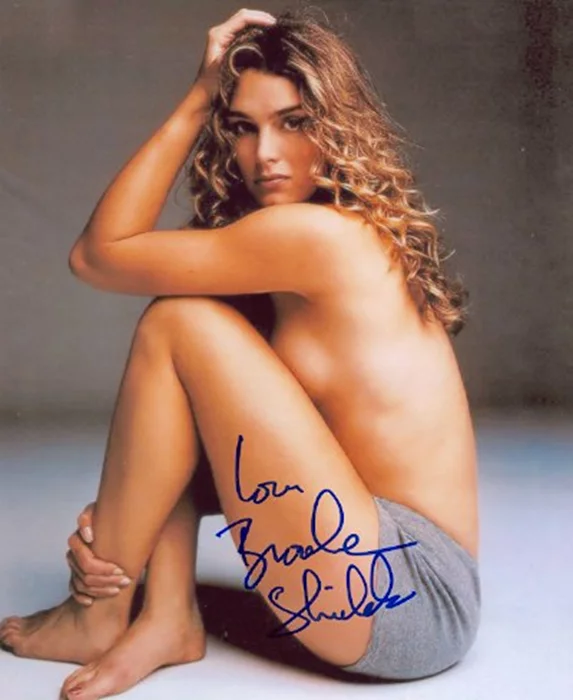 Brooke Shields autograph