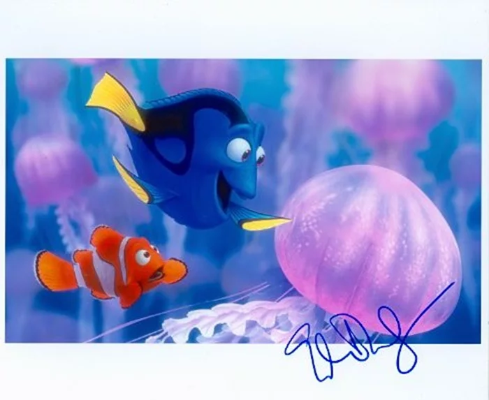 Ellen DeGeneres autograph