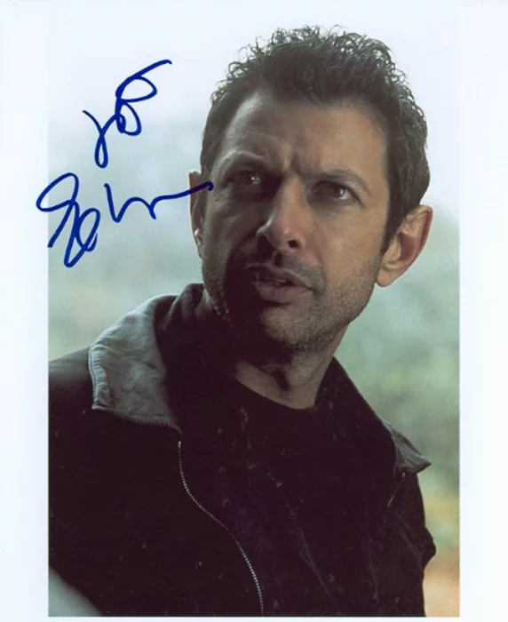 Jeff Goldblum autograph