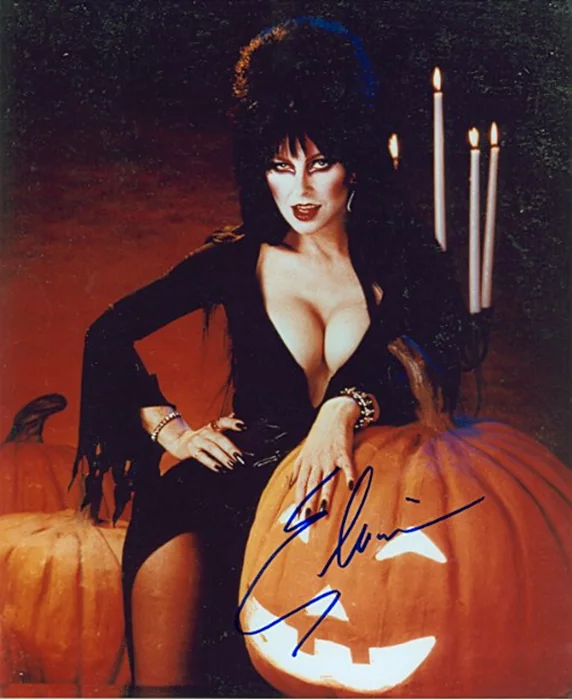 Elvira autograph