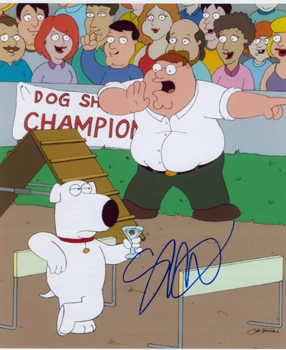 Seth MacFarlane autograph